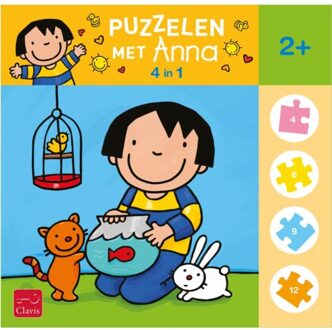 Puzzelen met Anna 4-In-1-Puzzel (4+6+9+12)