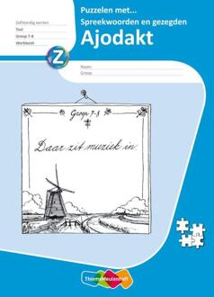 Puzzelen met spreekwoorden / Groep 7-8 - Boek Ofkje Teekens (9026246293)