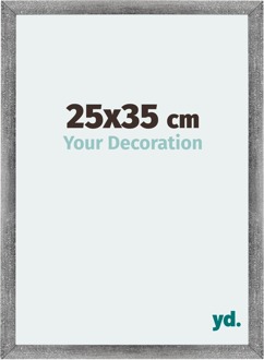 Puzzellijst 25x35 cm - Grijs Geveegd - MDF - Mura