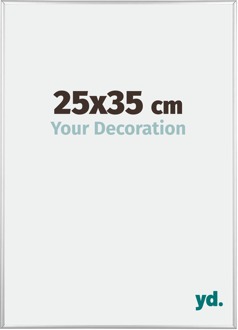 Puzzellijst 25x35 cm - Zilver Hoogglans - Aluminium - Kent