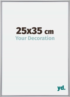 Puzzellijst 25x35 cm - Zilver Hoogglans - Kunststof - Annecy