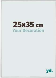 Puzzellijst 25x35 cm - Zilver Mat - Aluminium - Kent