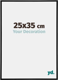 Puzzellijst 25x35 cm - Zwart Hoogglans - Kunststof - Annecy