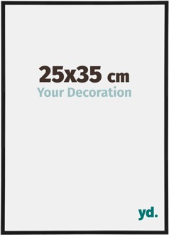 Puzzellijst 25x35 cm - Zwart Mat - Kunststof - Annecy