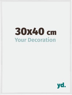 Puzzellijst 30x40 cm - Wit Hoogglans - Kunststof - Annecy