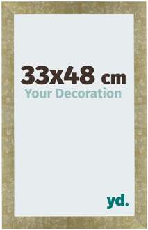 Puzzellijst 33x48 cm - Goud Antiek - MDF - Mura