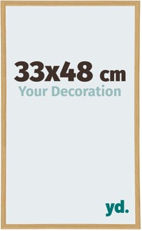 Puzzellijst 33x48 cm - Licht Beuken - Kunststof - Annecy Beuken Licht