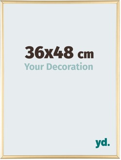 Puzzellijst 36x48 cm - Goud - Aluminium - Kent