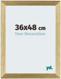 Puzzellijst 36x48 cm - Goud Glans - MDF - Mura