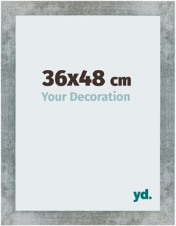 Puzzellijst 36x48 cm - IJzer Geveegd - MDF - Mura