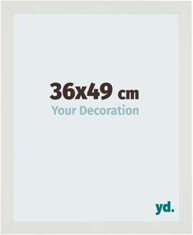 Puzzellijst 36x49 cm - Wit Mat - MDF - Mura