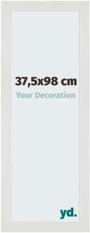 Puzzellijst 37,5x98 cm - Wit Mat - MDF - Mura - 37.5x98 cm