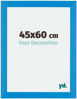 Puzzellijst 45x60 cm - Helder Blauw - MDF - Mura