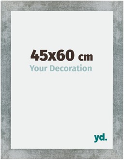 Puzzellijst 45x60 cm - IJzer Geveegd - MDF - Mura