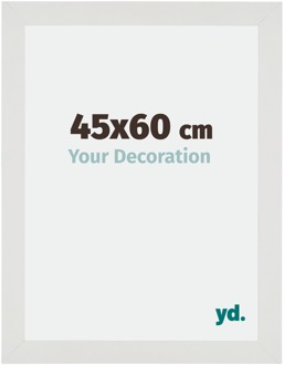 Puzzellijst 45x60 cm - Wit Mat - MDF - Mura