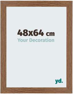 Puzzellijst 48x64 cm - Eiken Rustiek - MDF - Mura