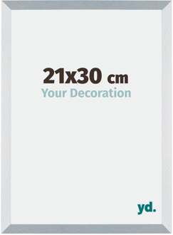 Puzzellijst 48x67 cm - Aluminium - Geborsteld - MDF - Mura Aluminium Geborsteld