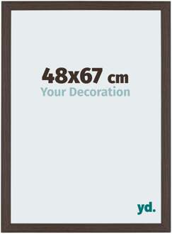 Puzzellijst 48x67 cm - Eiken Donker - MDF - Mura