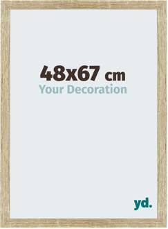 Puzzellijst 48x67 cm - Sonoma Eiken - MDF - Mura