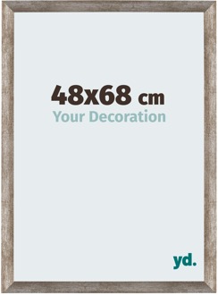 Puzzellijst 48x68 cm - Metaal Vintage - MDF - Mura