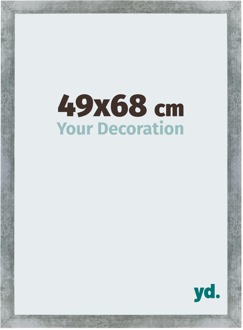 Puzzellijst 49x68 cm - IJzer Geveegd - MDF - Mura