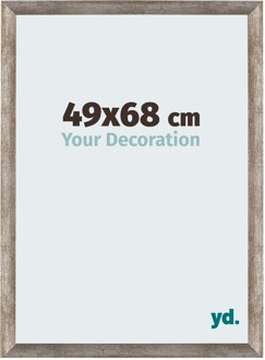 Puzzellijst 49x68 cm - Metaal Vintage - MDF - Mura