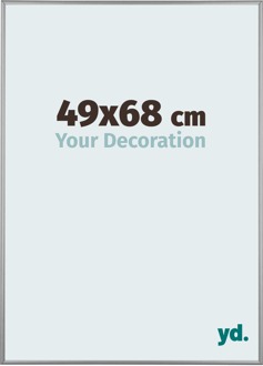 Puzzellijst 49x68 cm - Platina - Aluminium - Kent