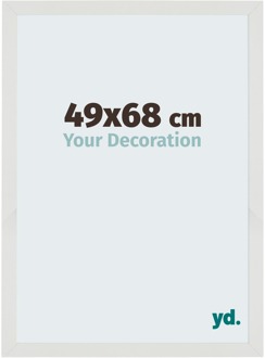 Puzzellijst 49x68 cm - Wit Mat - MDF - Mura