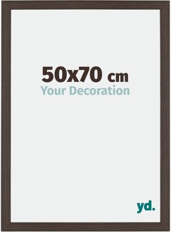 Puzzellijst 50x70 cm - Eiken Donker - MDF - Mura