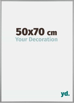 Puzzellijst 50x70 cm - Platina - Aluminium - Kent