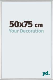 Puzzellijst 50x75 cm - Zilver Mat - Aluminium - Kent