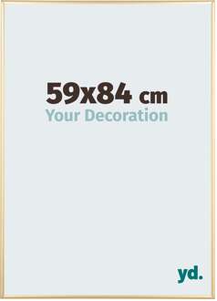 Puzzellijst 59x84 cm - Goud - Aluminium - Kent