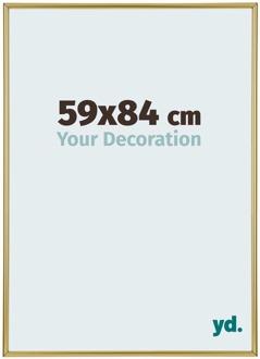 Puzzellijst 59x84 cm - Goud - Kunststof - Annecy