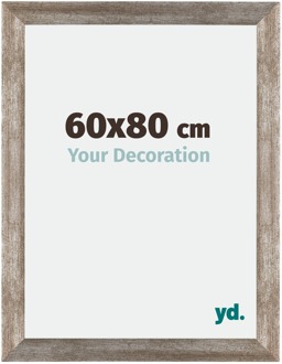 Puzzellijst 60x80 cm - cm - Metaal Vintage - MDF - Mura