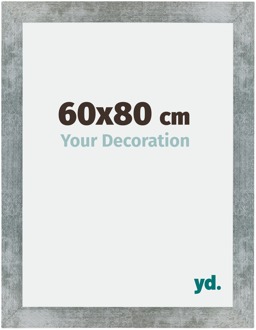 Puzzellijst 60x80 cm - IJzer Geveegd - MDF - Mura