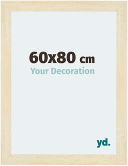 Puzzellijst 60x80 cm - Zand Geveegd - MDF - Mura