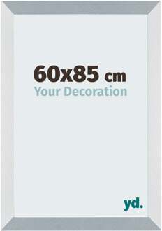 Puzzellijst 60x85 cm - Aluminium Geborsteld - MDF - Mura