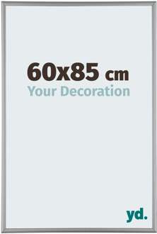 Puzzellijst 60x85 cm - Platina - Aluminium - Kent