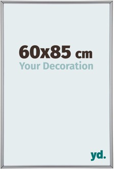 Puzzellijst 60x85 cm - Zilver Hoogglans - Kunststof - Annecy