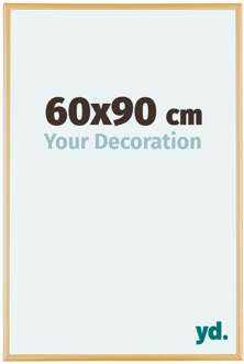 Puzzellijst 60x90 cm - Goud Vintage - Aluminium - Kent