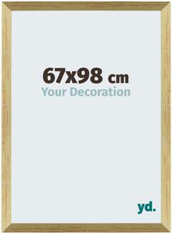 Puzzellijst 67x98 cm - Goud Glans - MDF - Mura