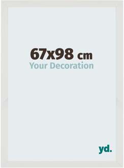 Puzzellijst 67x98 cm - Wit Mat - MDF - Mura