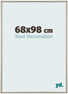 Puzzellijst 68x98 cm - Champagne - Kunststof - Annecy