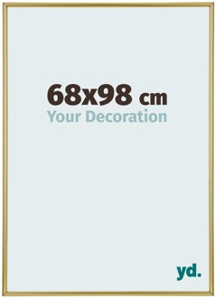 Puzzellijst 68x98 cm - Goud - Kunststof - Annecy