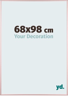 Puzzellijst 68x98 cm - Koper - Aluminium - Kent