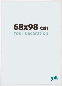 Puzzellijst 68x98 cm - Wit Hoogglans - Kunststof - Annecy