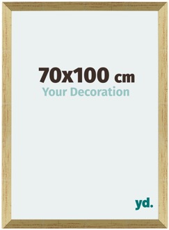 Puzzellijst 70x100 cm - Goud Glans - MDF - Mura