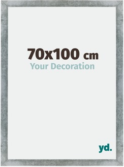 Puzzellijst 70x100 cm - IJzer Geveegd - MDF - Mura