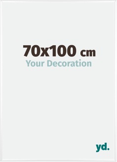 Puzzellijst 70x100 cm - Wit Hoogglans - Aluminium - Kent