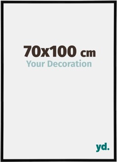 Puzzellijst 70x100 cm - Zwart Hoogglans - Kunststof - Annecy